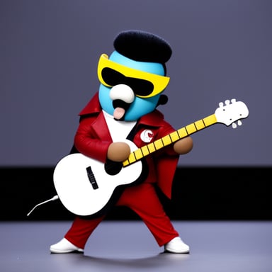 Go Blue Gopher as Freddie Mercury.