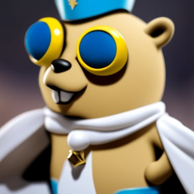 Go Blue Gopher as Freddie Mercury.