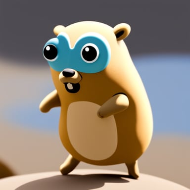 Female go blue gopher