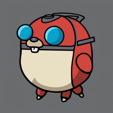 Go Blue Gopher in mecha gopher anime.