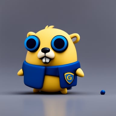 Mobile Warrior Go Blue Gopher