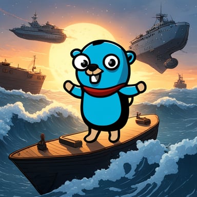 Go Blue Gopher takes command of the United Earth Fleet.