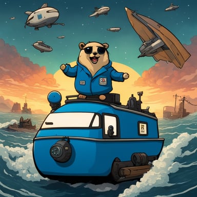 Go Blue Gopher takes command of the United Earth Fleet.