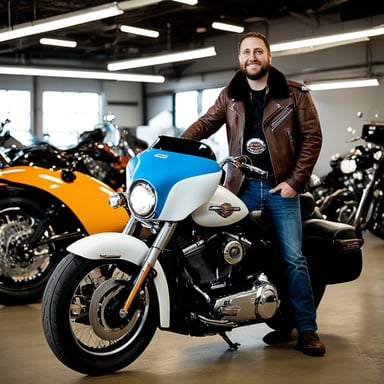 Go Blue Gopher, a Harley Davidson enthusiast, enjoys technology but has a deep love for old-school bikes and muscle cars.