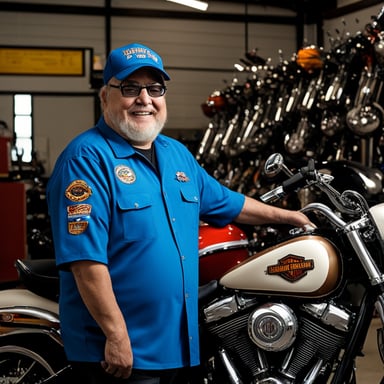 Go Blue Gopher, a Harley Davidson enthusiast, enjoys technology but has a deep love for old-school bikes and muscle cars.