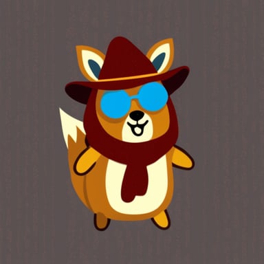 Go Blue Gopher wearing a fox costume.