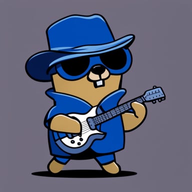 The Go Blue Gopher as the Terminator
