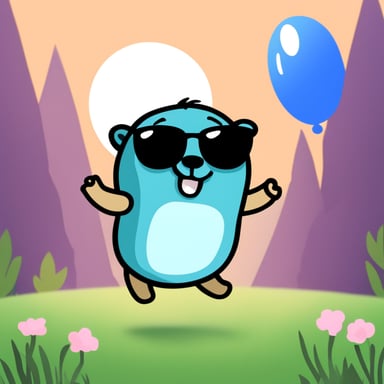 Go Blue Gopher is living his best life, enjoying healthy activities and feeling energetic.