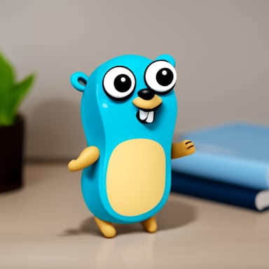 Go Blue Gopher is living his best life, enjoying healthy activities and feeling energetic.