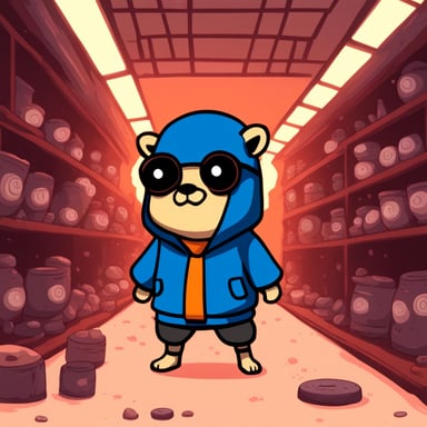 Go Blue Gopher as a Naruto character