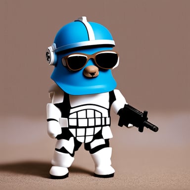 Go Blue Gopher as a Stormtrooper Gopher