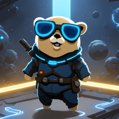 Go Blue Gopher in the quantum realm.