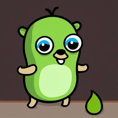 Go Blue Gopher as Neovim Gopher