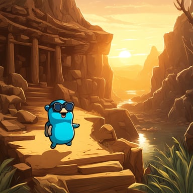 The Go Blue Gopher explores the vast world of Lost Ark, embarking on epic adventures and uncovering hidden treasures.