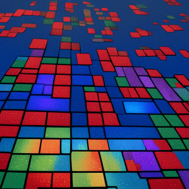 Go Blue Gopher, looking at pixels on a flat display. Individual pixels: red, blue, green. Vivid. Superreal.