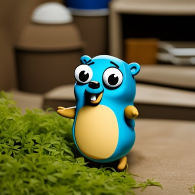 Go Blue Gopher had a feast and now finds it tough to move around. There are some funny noises coming from its back.