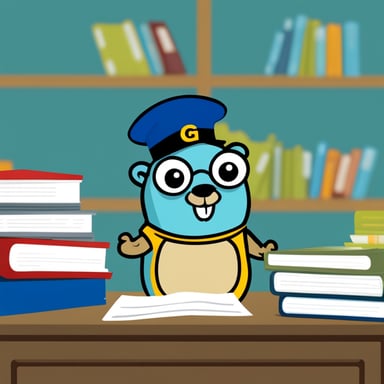 Go Blue Gopher feels overwhelmed with paperwork but decides to tackle it with a positive attitude.