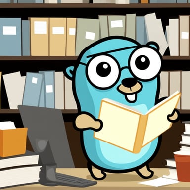 Go Blue Gopher feels overwhelmed with paperwork but decides to tackle it with a positive attitude.