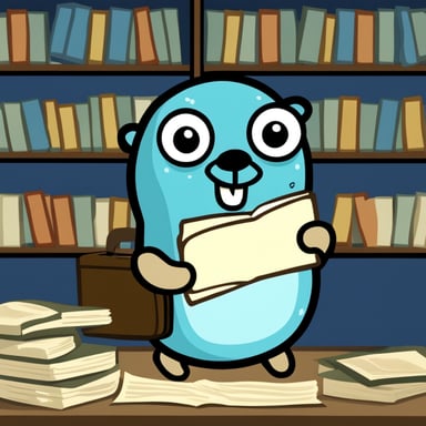 Go Blue Gopher feels overwhelmed with paperwork but decides to tackle it with a positive attitude.