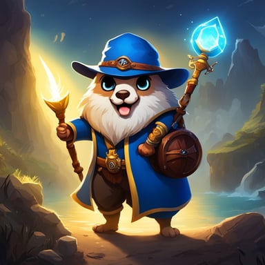 As a Lost Ark player, Go Blue Gopher embarks on epic adventures, seeking treasures and battling fierce monsters in a quest to bring light to the darkest corners of the world.