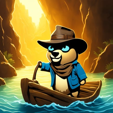 Go Blue Gopher as Indiana Jones goes on an adventurous quest to discover ancient artifacts and unravel historical mysteries.