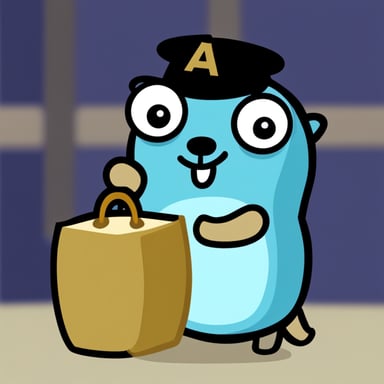 A go blue gopher