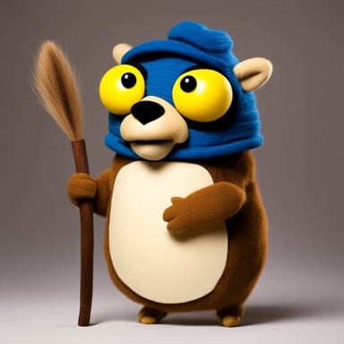 Go Blue Gopher as Reepicheep from Chronicles of Narnia.