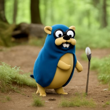 Go Blue Gopher as Reepicheep from Chronicles of Narnia.