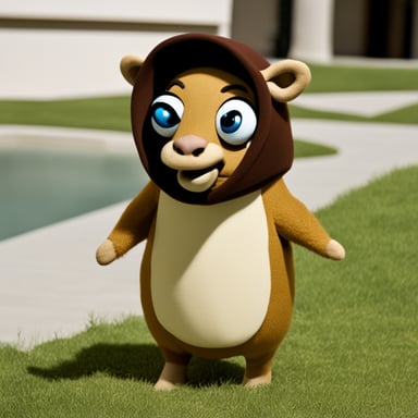Go Blue Gopher as Reepicheep from Chronicles of Narnia.