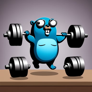 As a bodybuilder, Go Blue Gopher always stayed disciplined, focusing on health and strength.