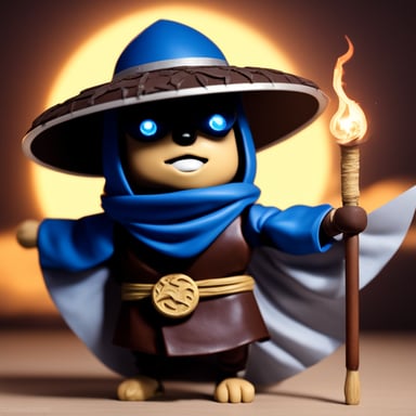 Go Blue Gopher as Raiden from Mortal Kombat.