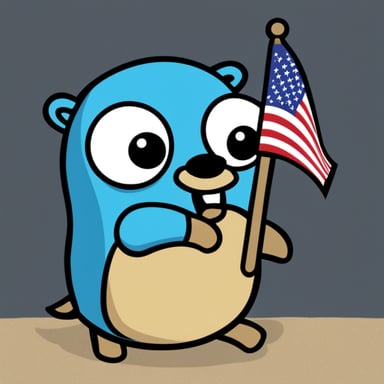 Make a Go Blue Gopher with a flag from Costa Rica.