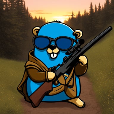 Go blue gopher sniping
