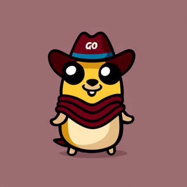 Go Blue Gopher as a viper.