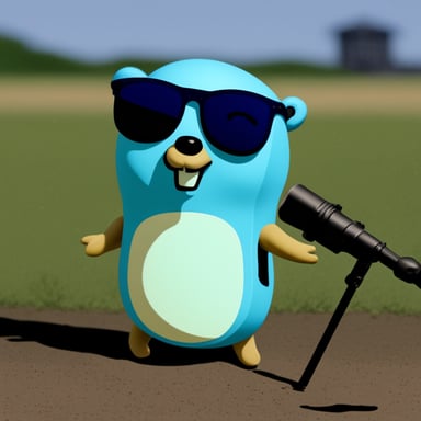 Go Blue Gopher in the battlefield.