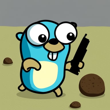 Go Blue Gopher in the battlefield.
