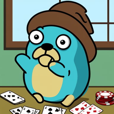 Go Blue Gopher was very frustrated by having to come up with a poker score but luckily had a good idea to take the guessing out of poker.