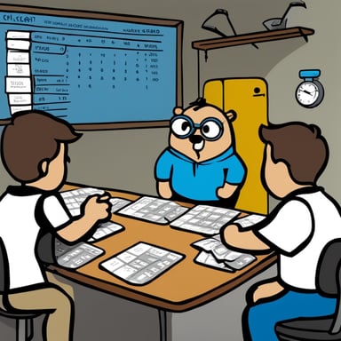 Go Blue Gopher was very frustrated by having to come up with a scrum planning poker score but luckily had a good idea to take the guessing out of giving story points to its tickets because it built a machine to help determine the correct score.