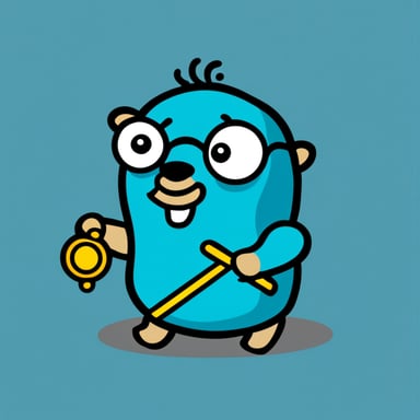Go Blue Gopher loves types, functional programming, immutability.