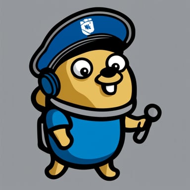 The Go Blue Gopher in VK.