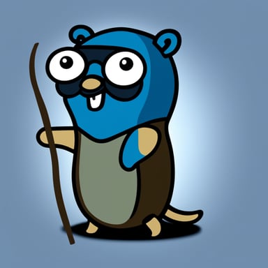 Go Blue Gopher as Lamoda Tech Gopher