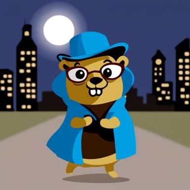 Go Blue Gopher as Doctor Who
