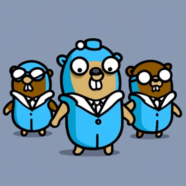 Go Blue Gopher as Doctor Who
