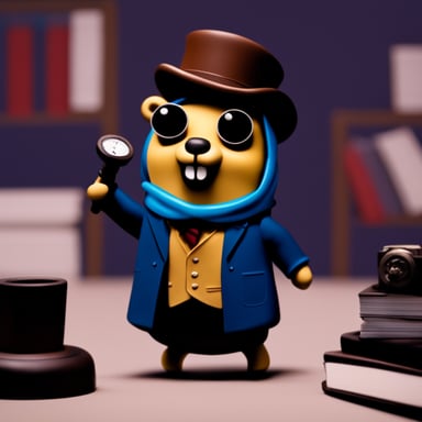 Go Blue Gopher as Doctor Who