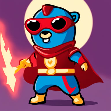 Go Blue Gopher as a Power Ranger.