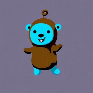Go Blue Gopher as a Teletubby.