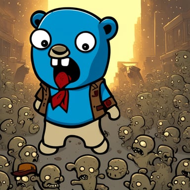 Go Blue Gopher vs. Zombies