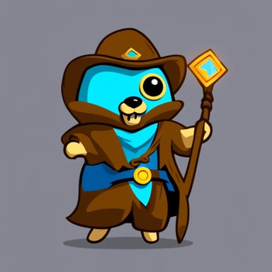 Go Blue Gopher as a Zelda character.