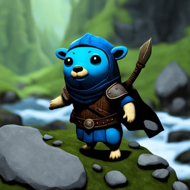 Go Blue Gopher in Skyrim