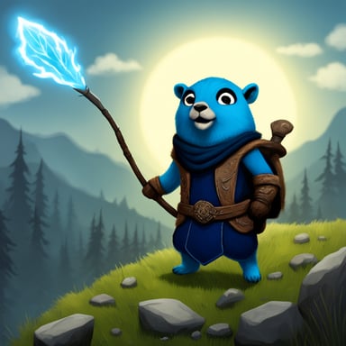 Go Blue Gopher in Skyrim